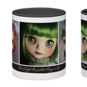 "Don't forget the prettiest things in life" mug